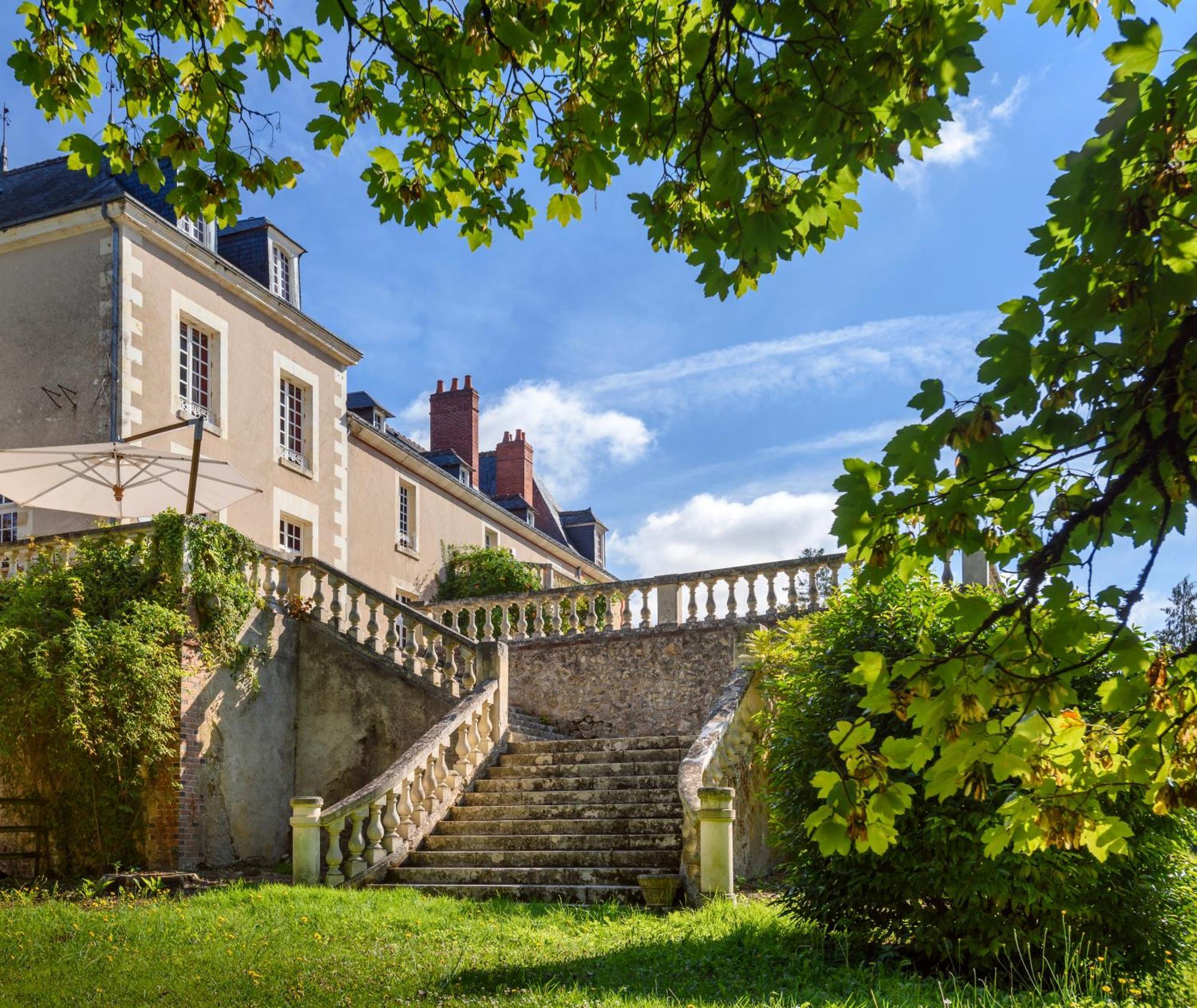 Chateau De La Huberdiere Nazelles-Negron Exterior foto